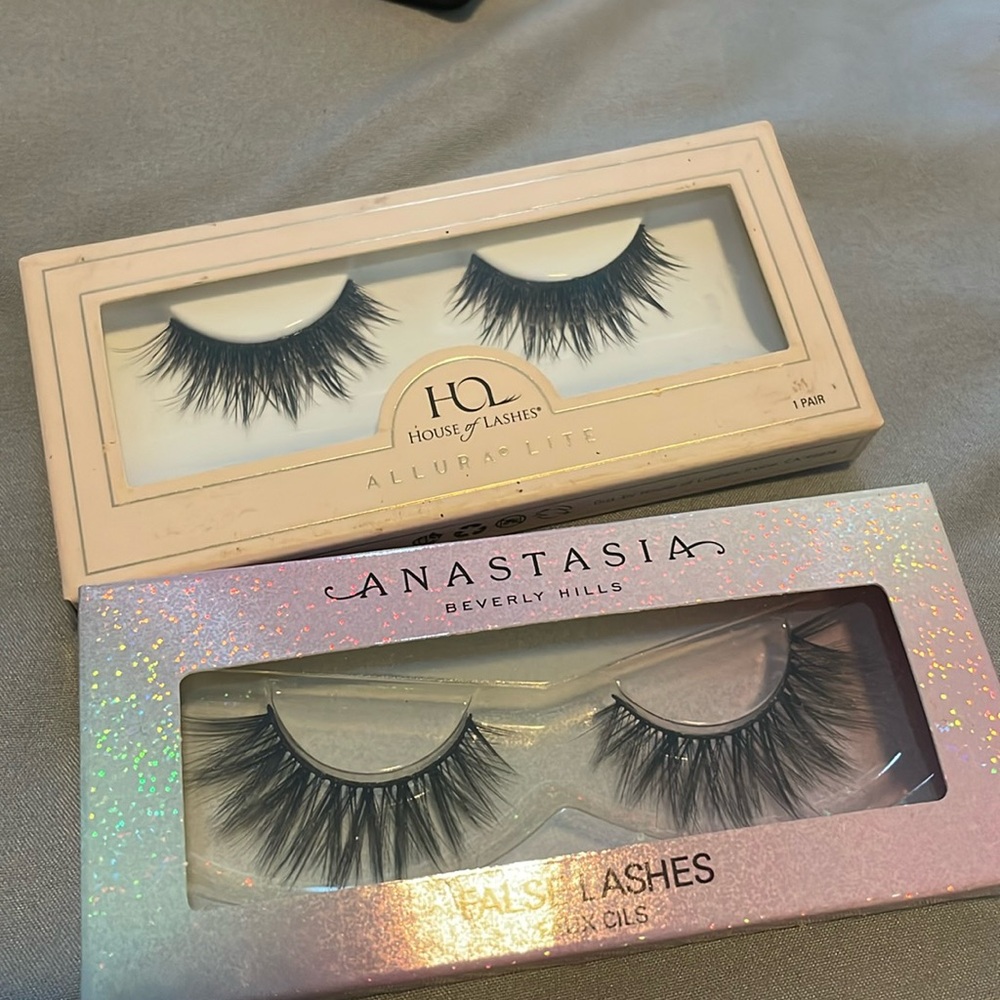 House of Lashes & Anastasia false lashes
